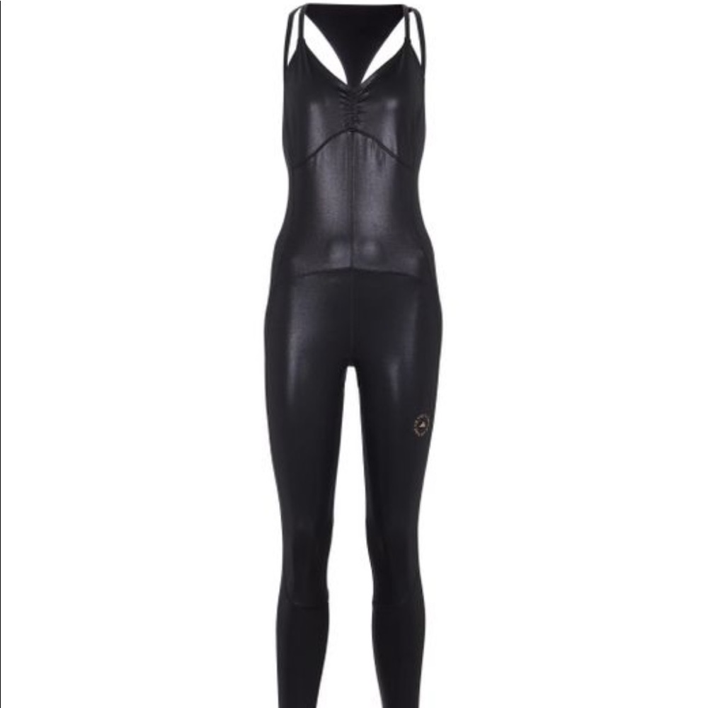 NWT Stella McCartney x Adidas Size M jumpsuit bodysuit black